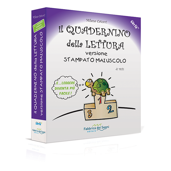 Quadernino della lettura - Versione stampato maiuscolo - Centroscuola