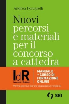 Nuovi percorsi e materiali per il concorso a cattedra IdR | Manuale + corso online - Centroscuola