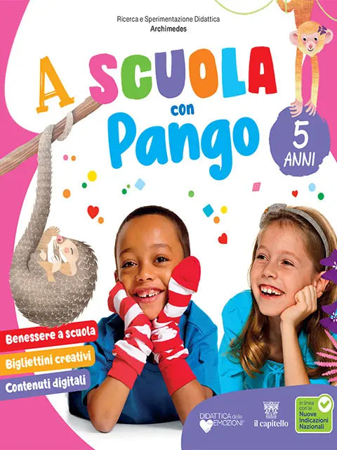 A scuola con Pango - Quaderno operativo 5 anni + albo Pango e Scimmia, Il Capitello