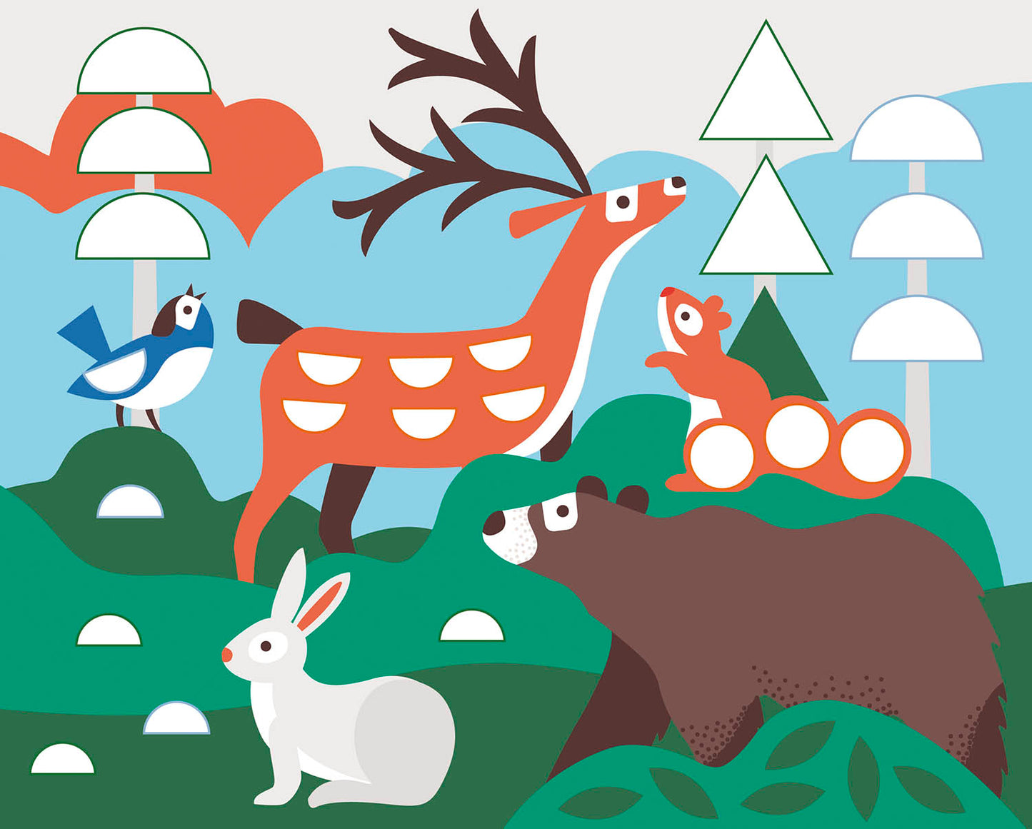 Kit artistico - Adesivi in schiuma sagomati - Centroscuola