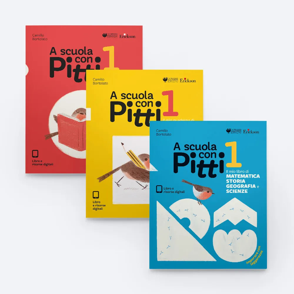 A scuola con Pitti 1 - Italiano, matematica, storia, geografia e scienze per la classe prima - Centroscuola