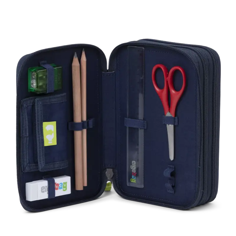 Astuccio Ergobag 3 Zip Maxi - Fire DragonBear - Centroscuola