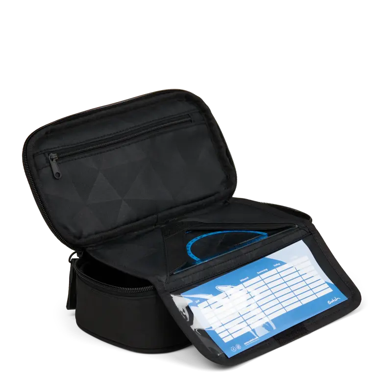 Astuccio Satch Ovale Rigido - Nordic Black