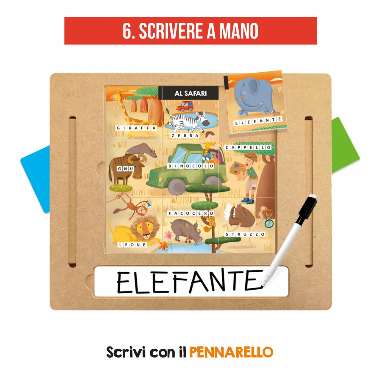 Banchetto legno - Scuola di scrittura - Centroscuola