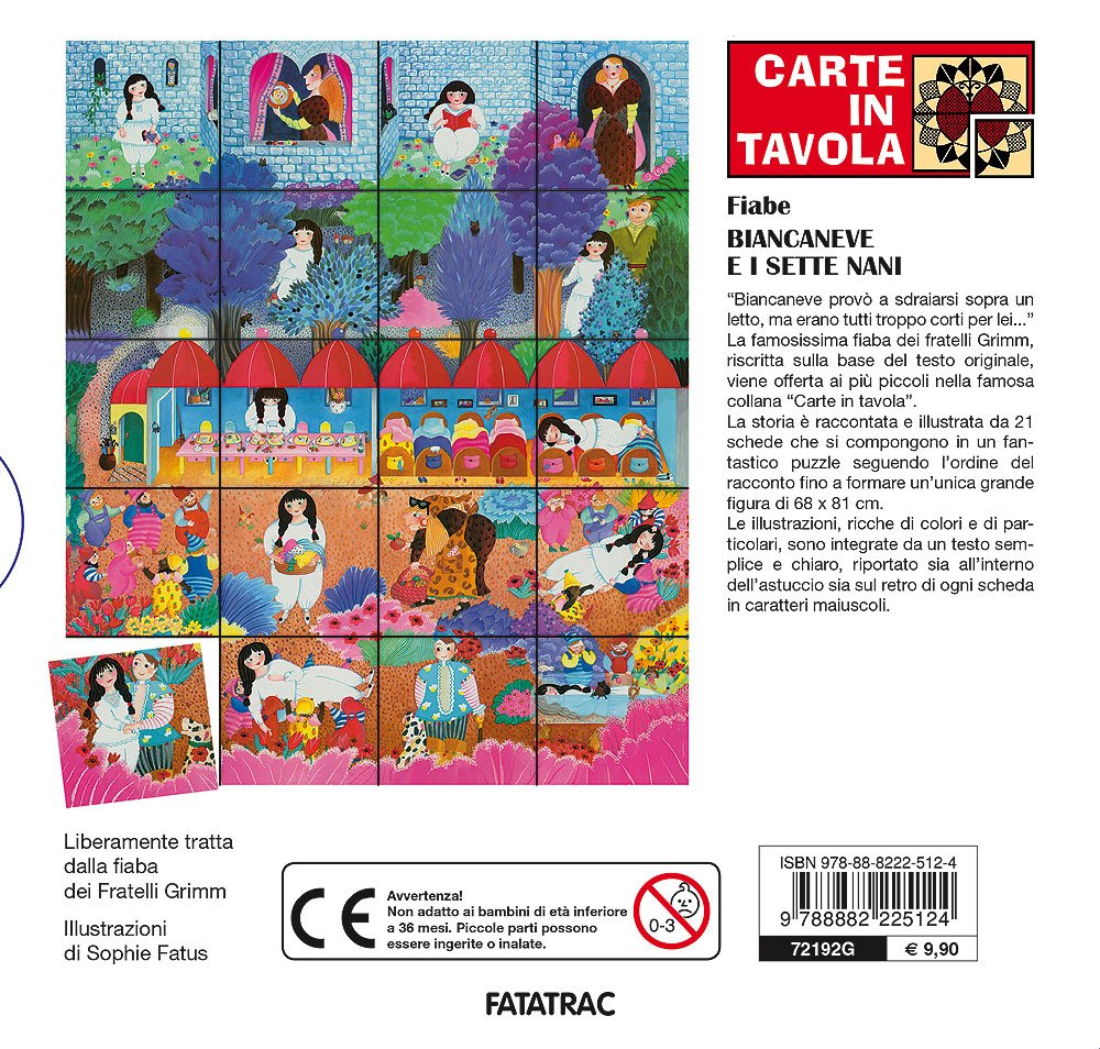 Carte in tavola - Biancaneve e i sette nani - Centroscuola