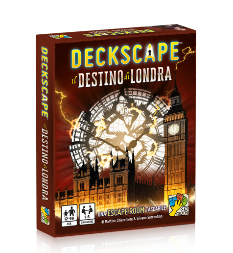 Deckscape: Il Castello Di Dracula – Gioco Da Tavolo Escape Room Portatile, Gioco Di Carte, 1+ Giocatori