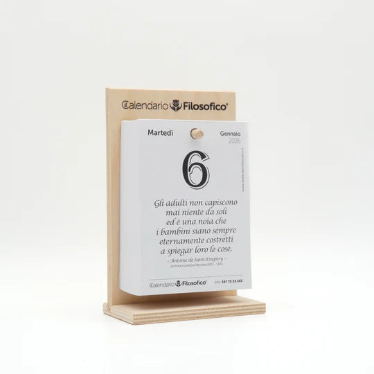 Calendario filosofico 2026