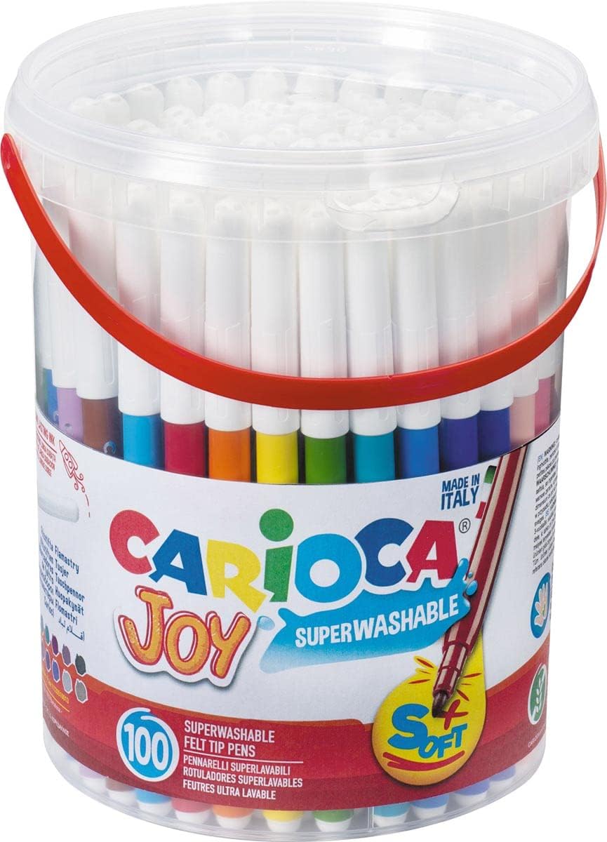 Pennarelli Joy Carioca 100pz Lavabili - Centroscuola