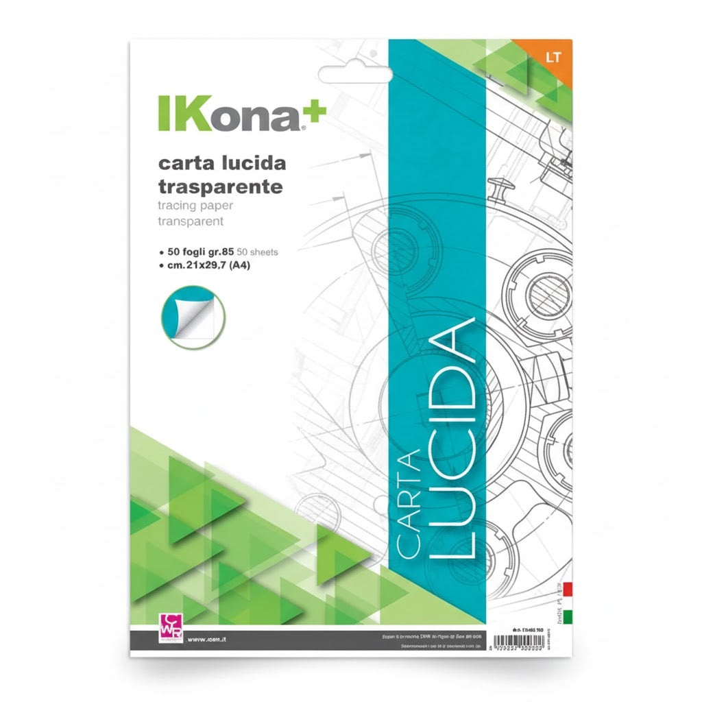 Carta lucida A4 (85g, 50 fogli)