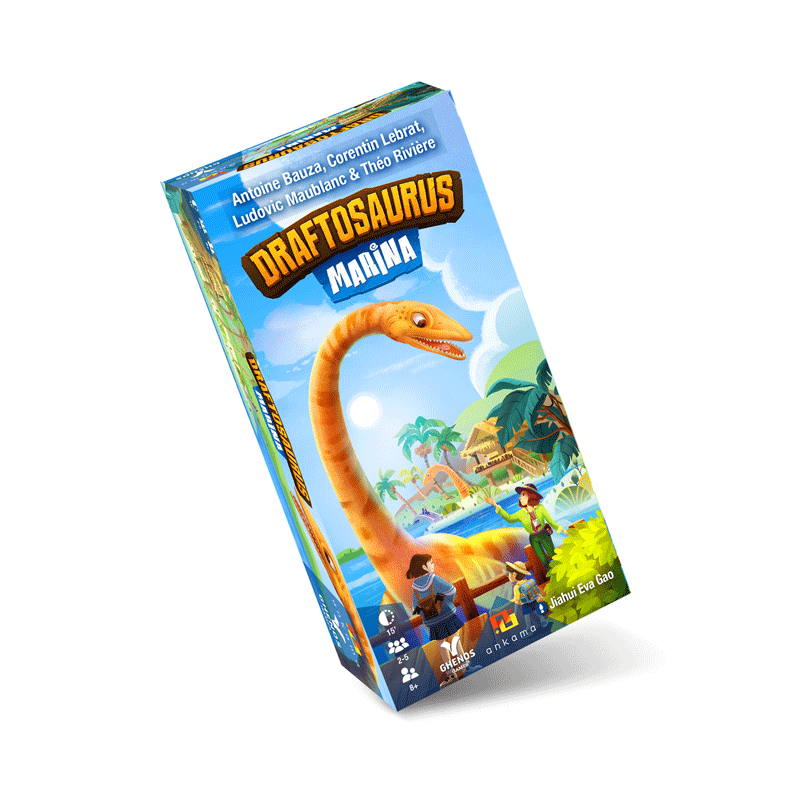 Draftosaurus - Espansione Marina - Ghenos Games - copertina espansione
