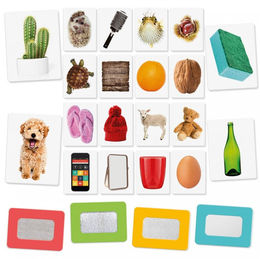 Flashcards Montessori - Tactile - Centroscuola