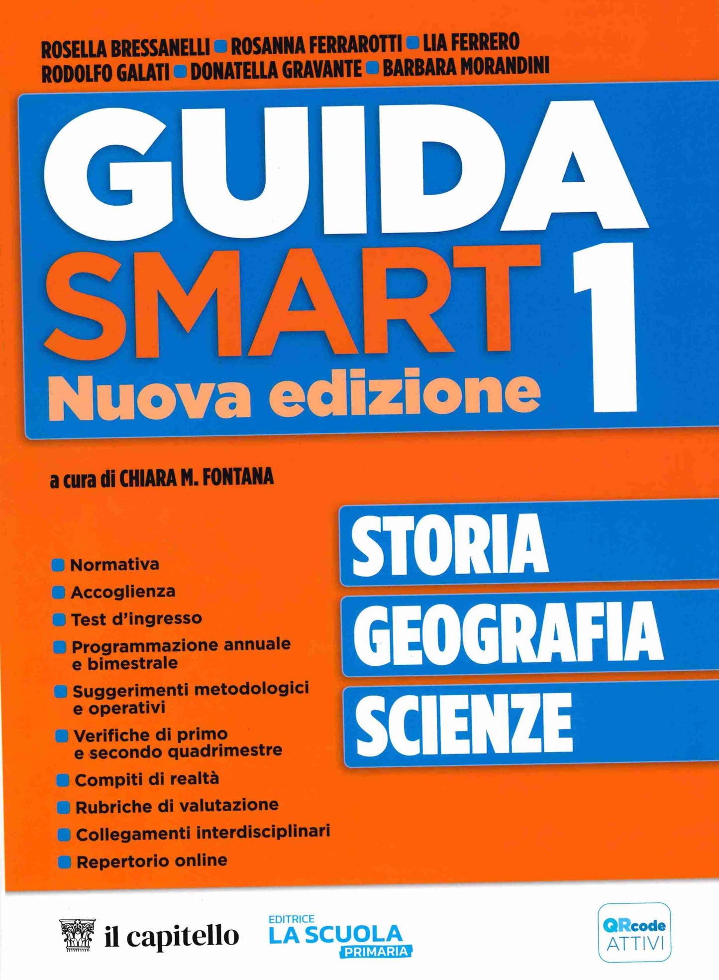Guida Smart - Storia Geografia Scienze 1 Ed. 2024 - Centroscuola