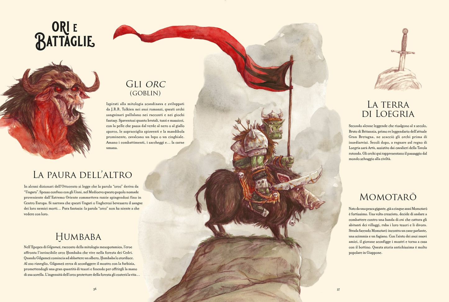 Gli orchi e le orchesse - L'enciclopedia del meraviglioso - Centroscuola