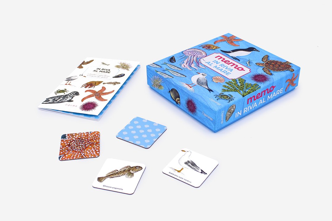 Memo in riva al mare - 60 carte - Centroscuola