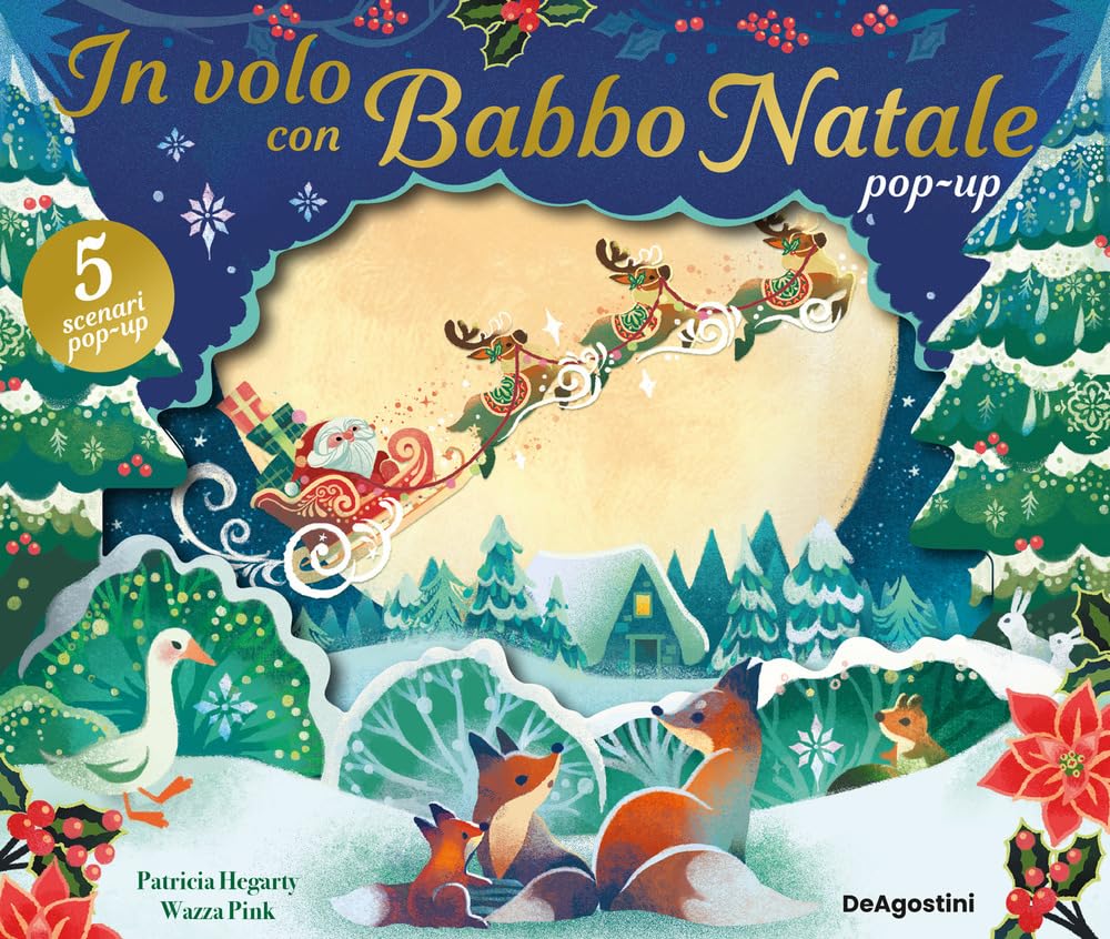 In volo con Babbo Natale - Pop up - Centroscuola