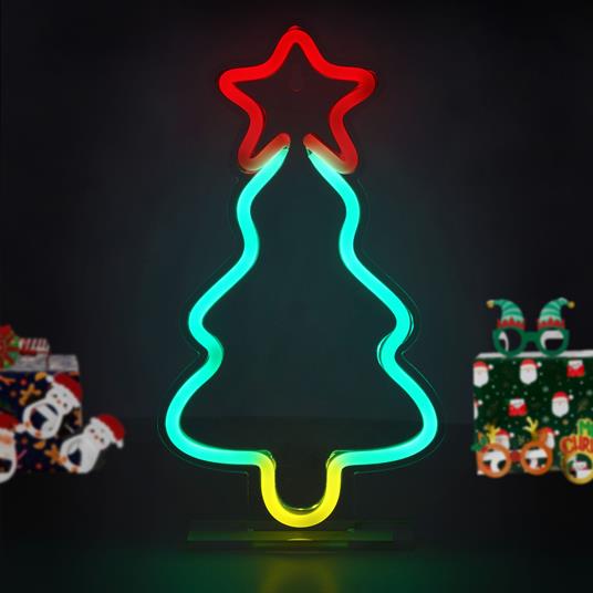 Insegna luminosa LED - Albero di Natale - Centroscuola