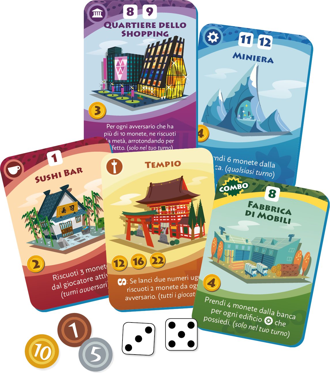 Machi Koro 2 - Centroscuola