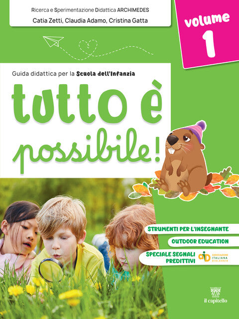 Tutto è Possibile nella Scuola dell'Infanzia - copertina guida didattica Il Capitello