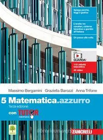 Matematica.Azzurro. Con Tutor+E-Book 5 - Centroscuola