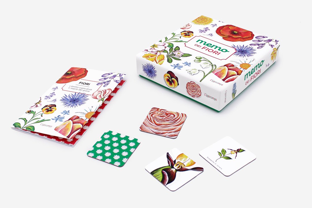 Memo dei fiori - 60 carte - Centroscuola