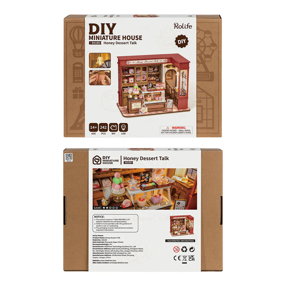 Miniature House - Honey Dessert Talk - Centroscuola
