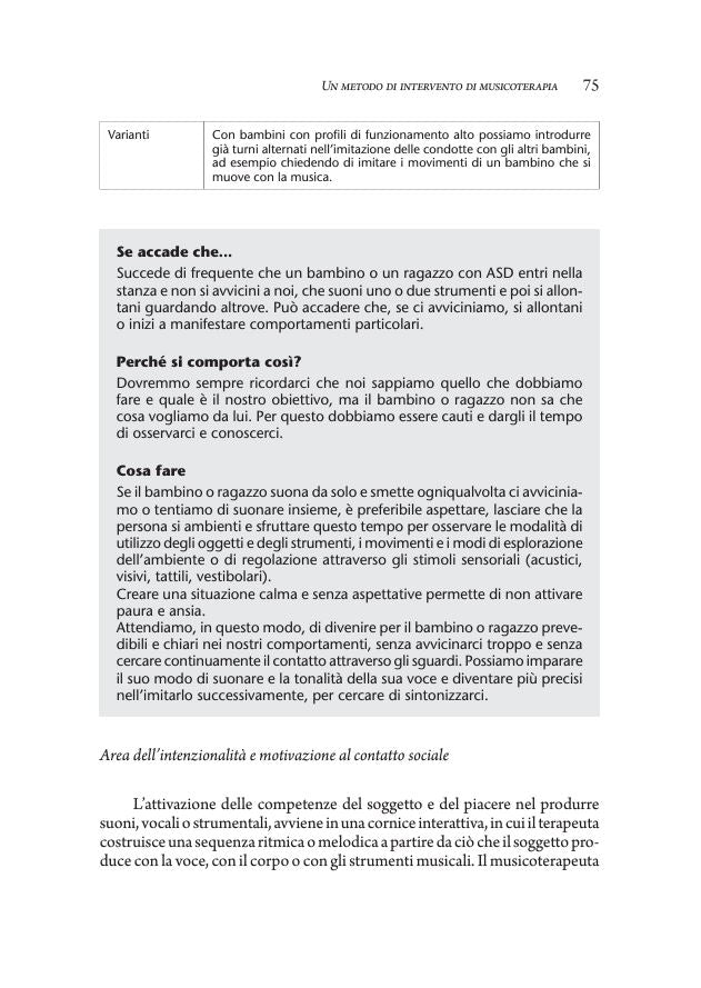 Intro 2 Musicoterapia nell'autismo