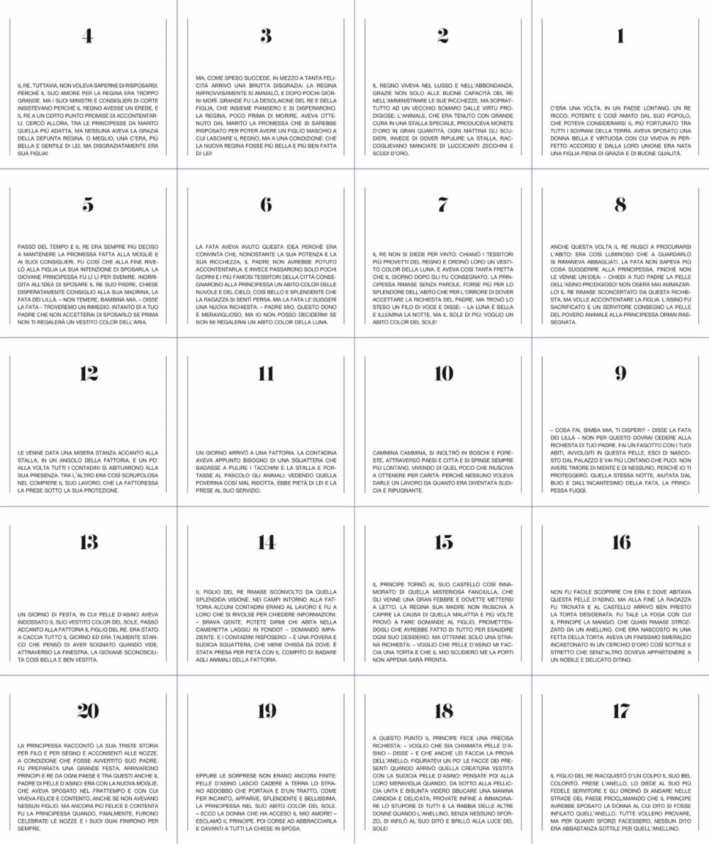 Carte in tavola - Pelle d'asino - Centroscuola