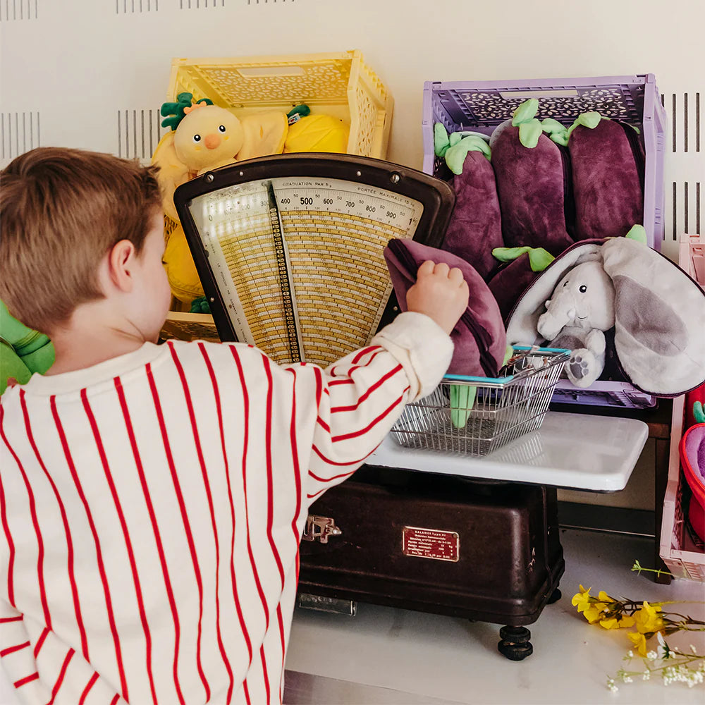 Peluche Flipetz - Elefante / Melanzana - Centroscuola