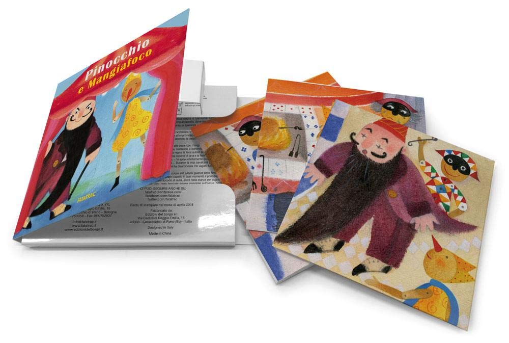 Carte in tavola - Pinocchio e Mangiafuoco - Centroscuola