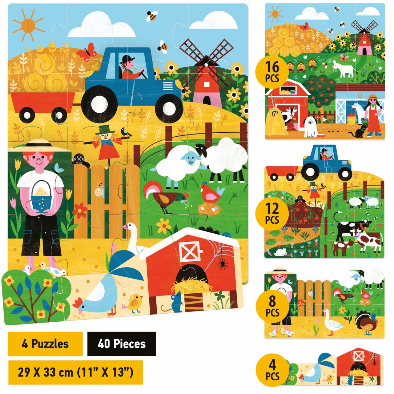 Playrama Puzzle - The Farm - Centroscuola