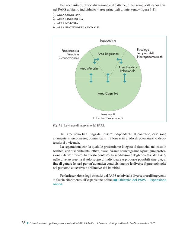 Potenziamento cognitivo precoce nella disabilità intellettiva: il Percorso di Apprendimento Pre-Strumentale - PAPS - Volume 3 - Centroscuola