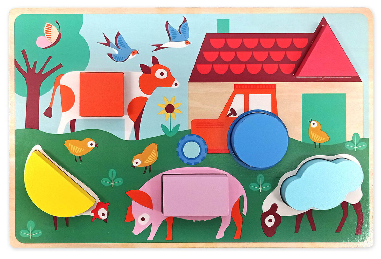 Puzzle a forme - Fattoria