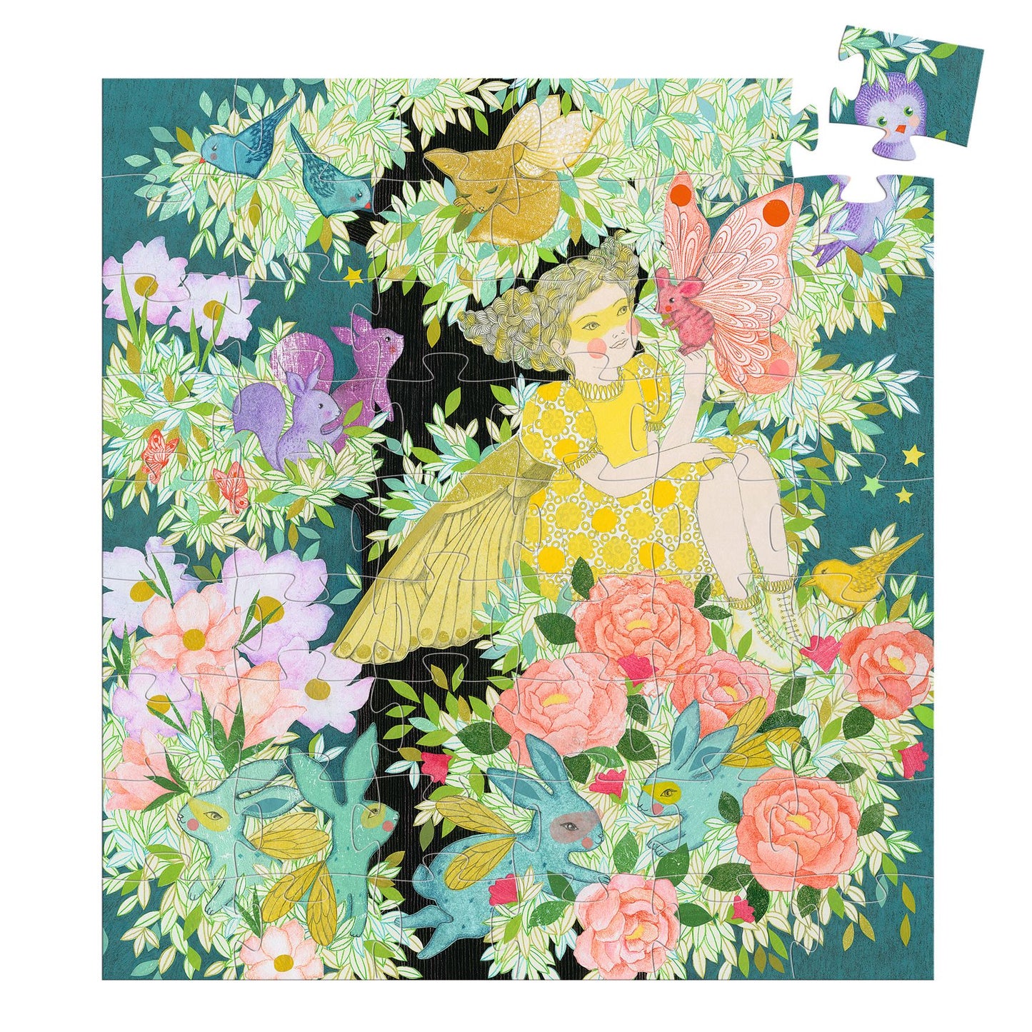 Puzzle silhouette - L'albero di Flora 54 pezzi - Centroscuola