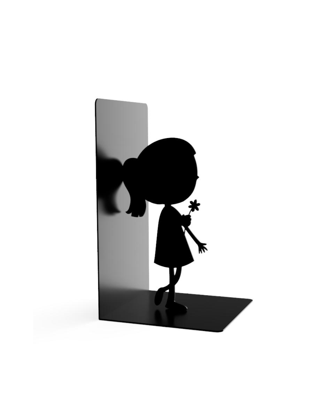 Reggilibro in metallo - Baby Girl - Centroscuola