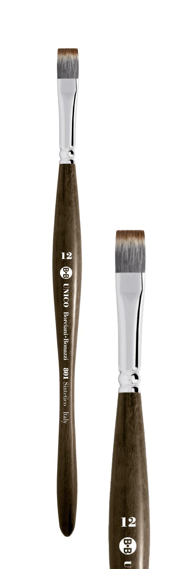 Pennello UNICO Serie 801 - Punta Piatta - N°10 - Centroscuola