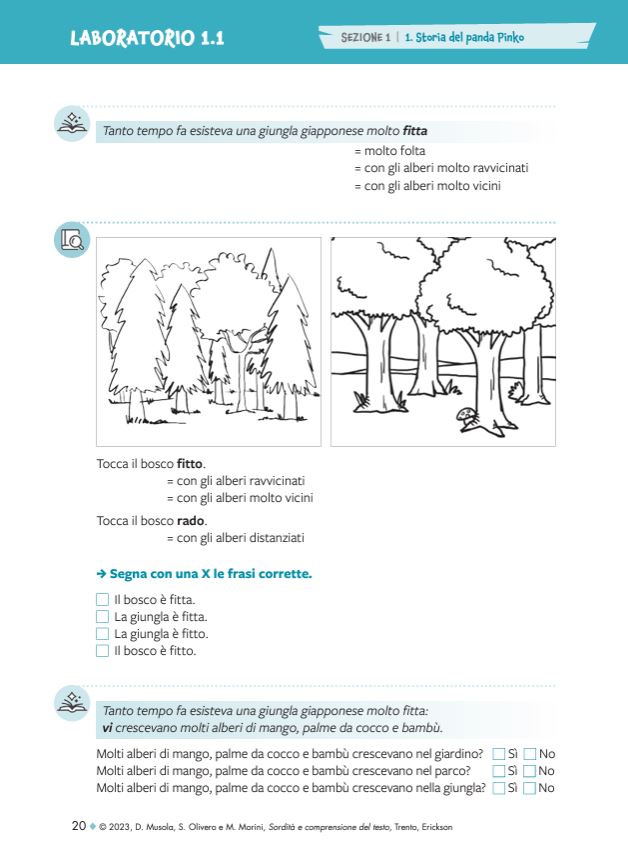 Sordità e comprensione del testo - Centroscuola