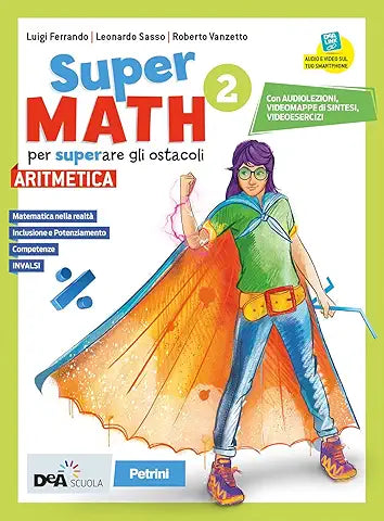 Super Math. Aritmetica+Geometria+Dvd 2 - Centroscuola