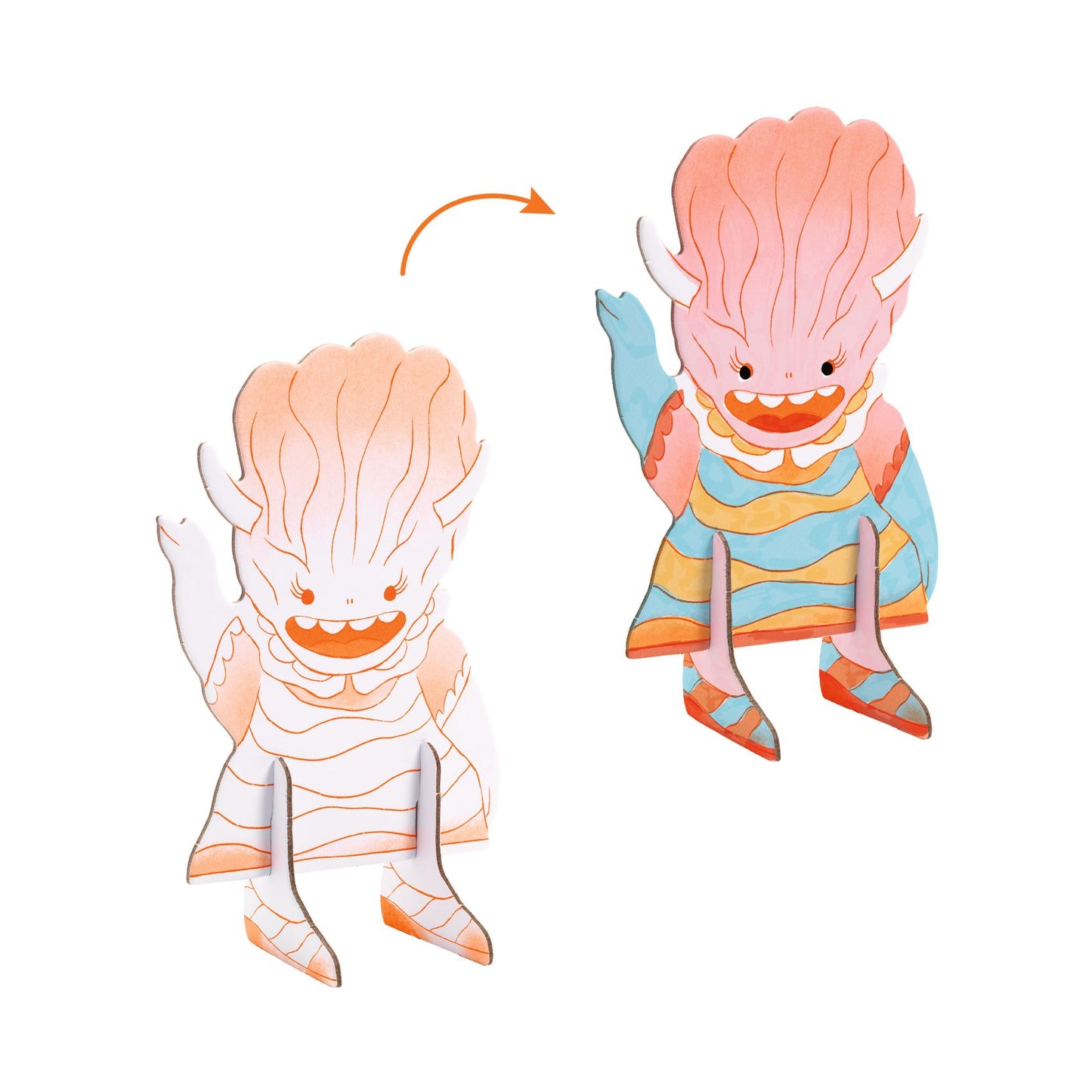 Team Monsters - Color Assemble Play - Centroscuola