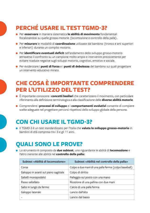 Test TGMD-3 - Centroscuola