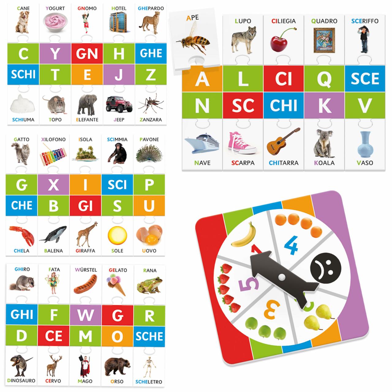Tombola Fonetica - Alfabeto e Parole - Centroscuola