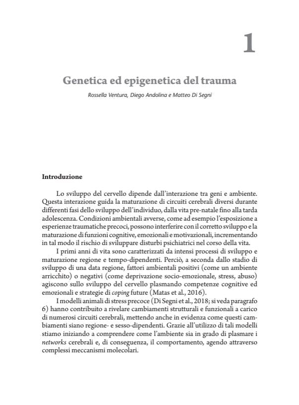 Trauma e psicopatologia - Centroscuola