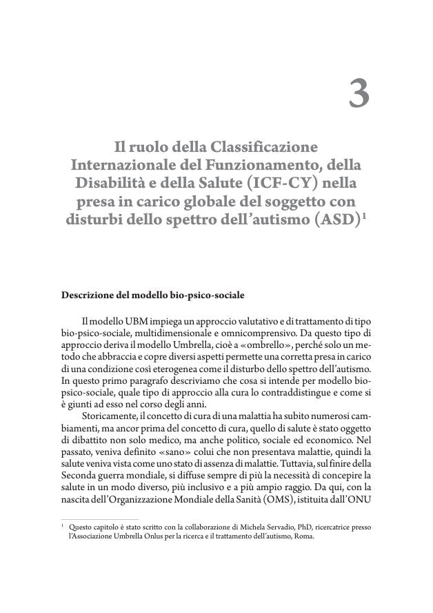 Valutazione, intervento e ricerca nell'autismo - Centroscuola