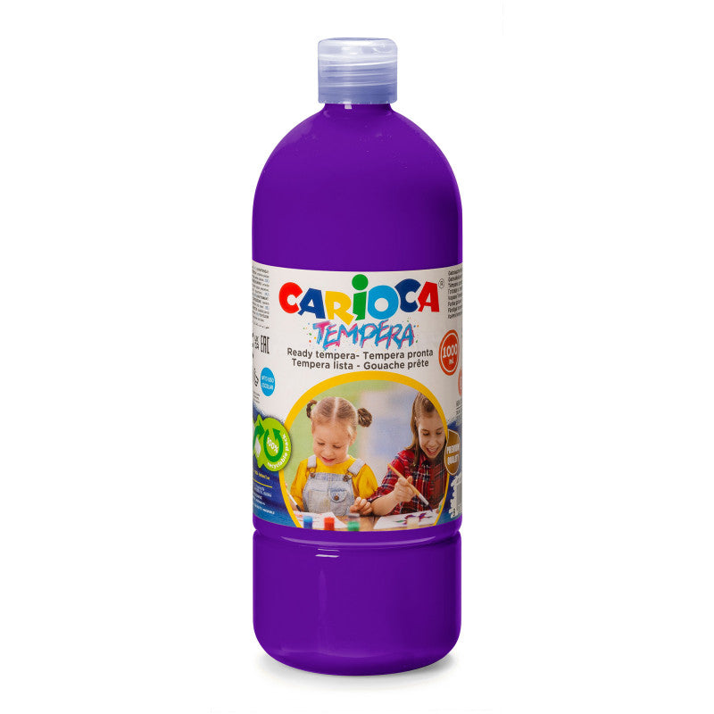 Tempera Lavabile Carioca 1000ml - Centroscuola