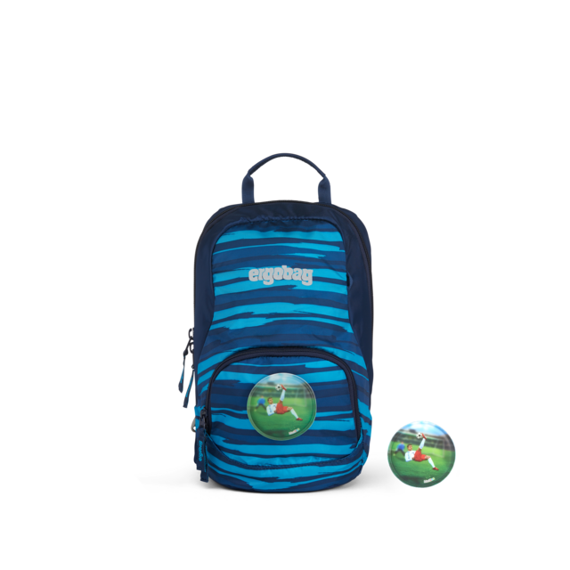 Ergobag Pack Zaino Scuola Per Bambini Con Kit Sicurezza 3 Pezzi Fluorescente