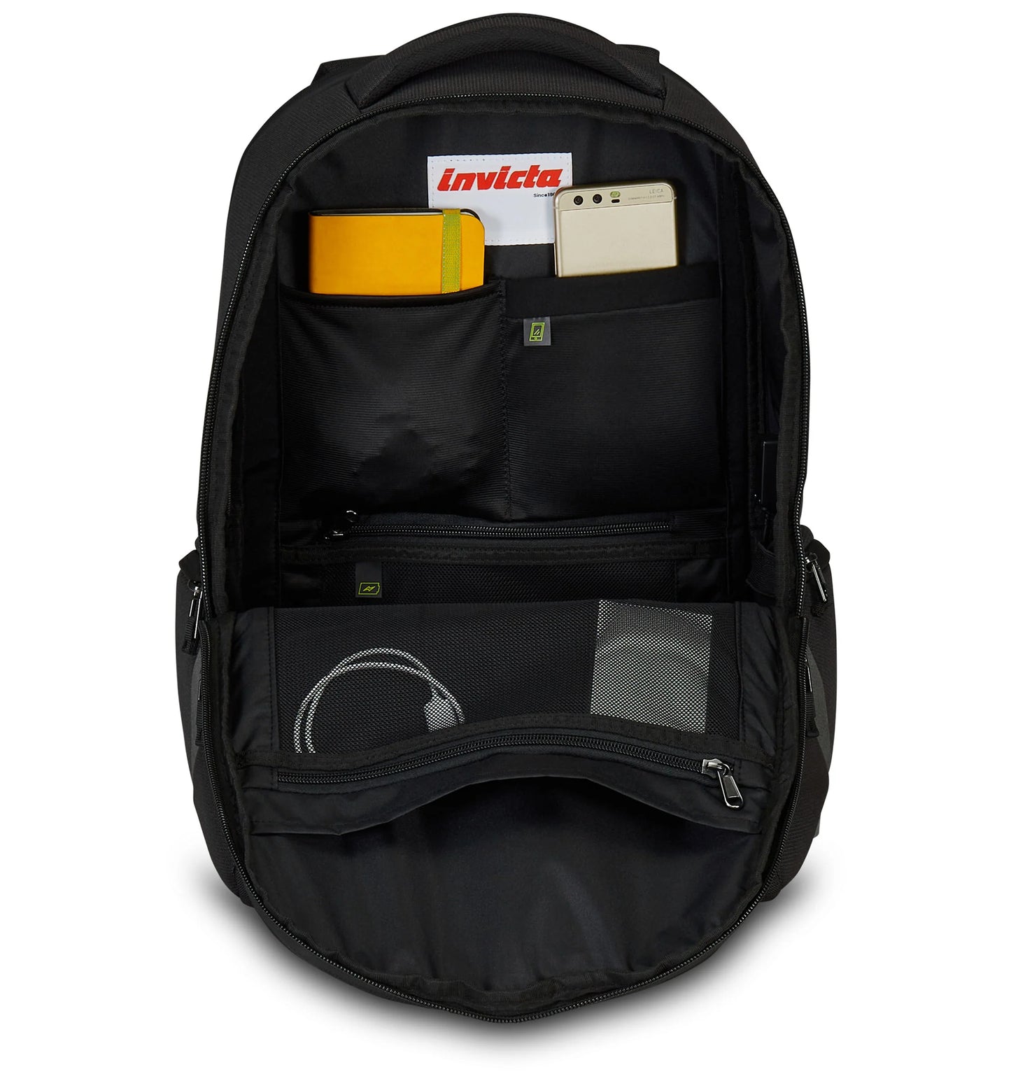 Zaino Invicta Work Line Mate M - Nero - Centroscuola