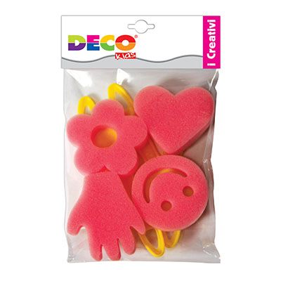 Timbri spugna 4 pezzi - Centroscuola