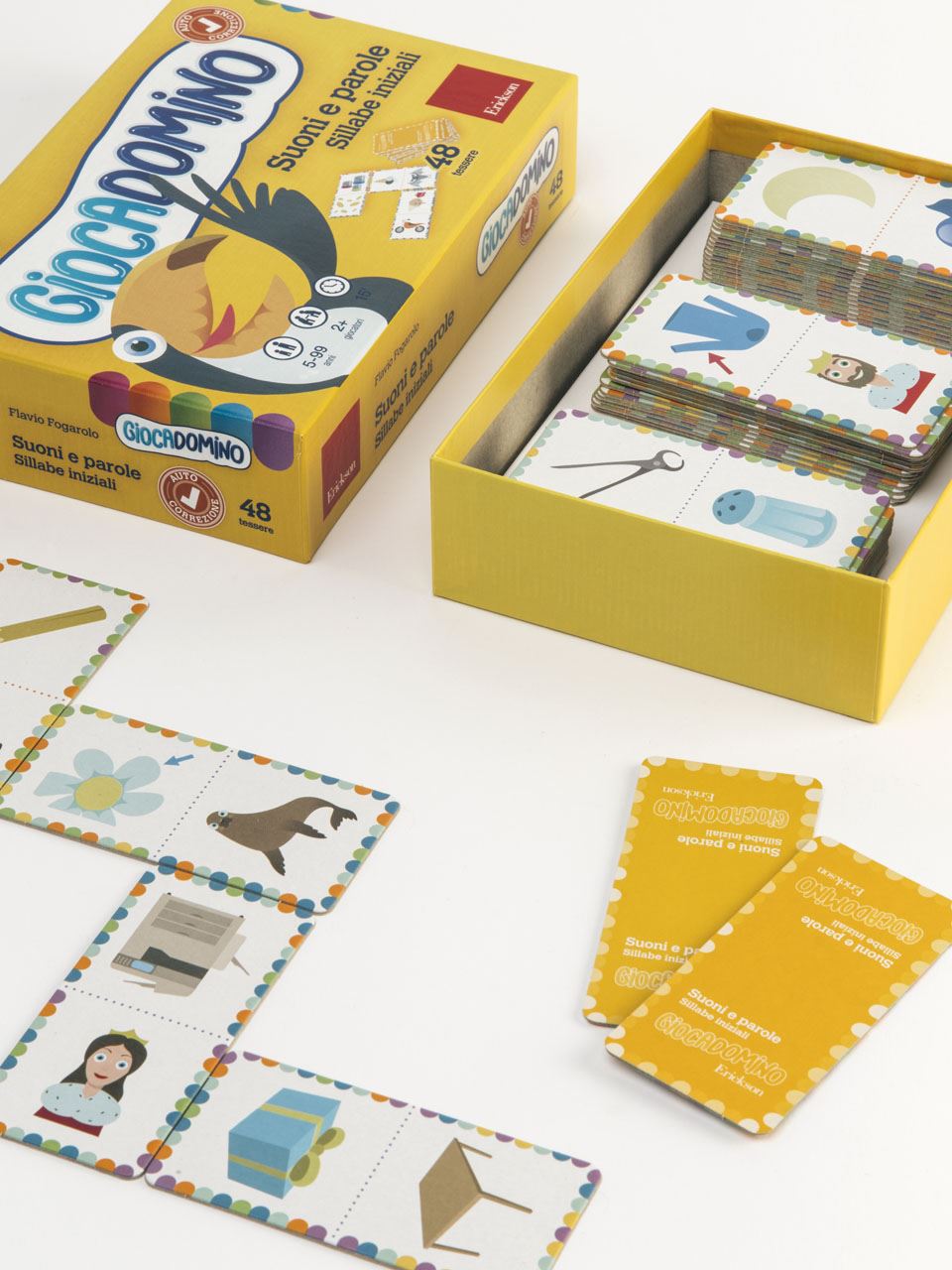 Giocadomino - Suoni e parole: Sillabe iniziali - Centroscuola