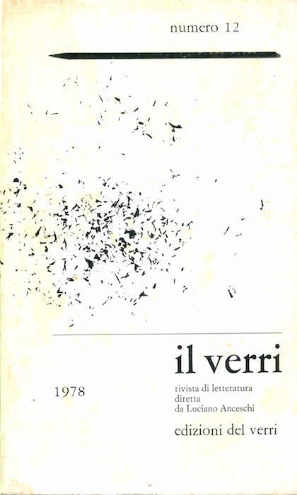 Rivista Il Verri - Sesta serie 1978 n 12 - Centroscuola