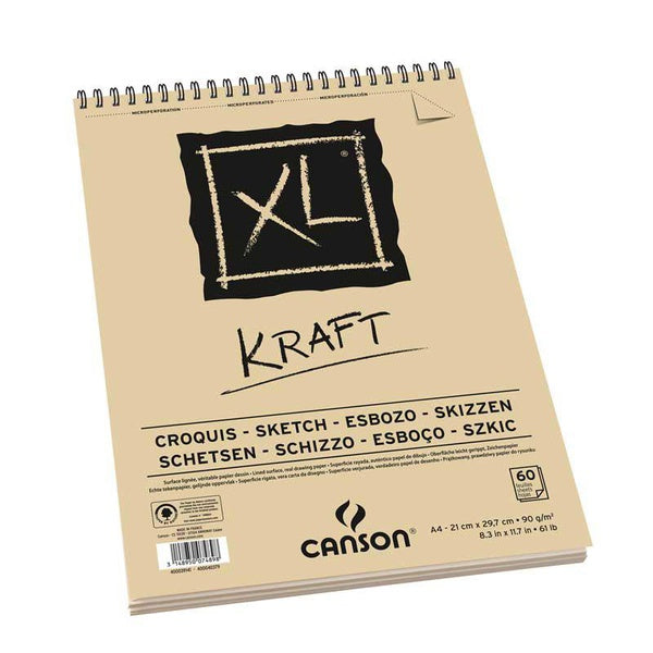 Album xl kraft 60 fg. spirale lato corto a4 90g - Centroscuola
