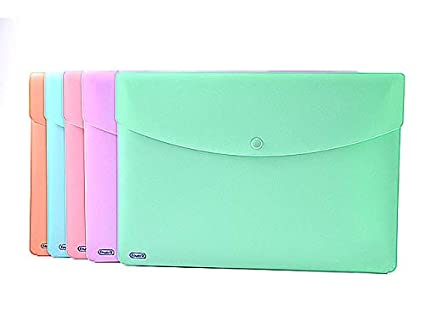 Busta con bottone A4 Pastel - Centroscuola